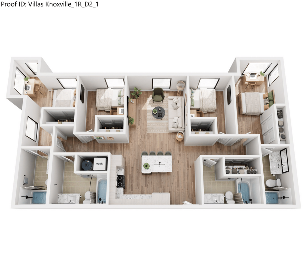  CS-D2.1  -  Villas Knoxville | Student Housing  - Gallery -  1
