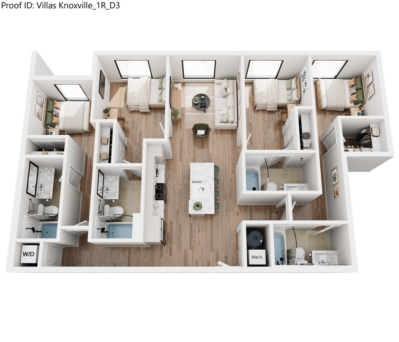  CS-D3  -  Villas Knoxville | Student Housing  - Gallery -  2