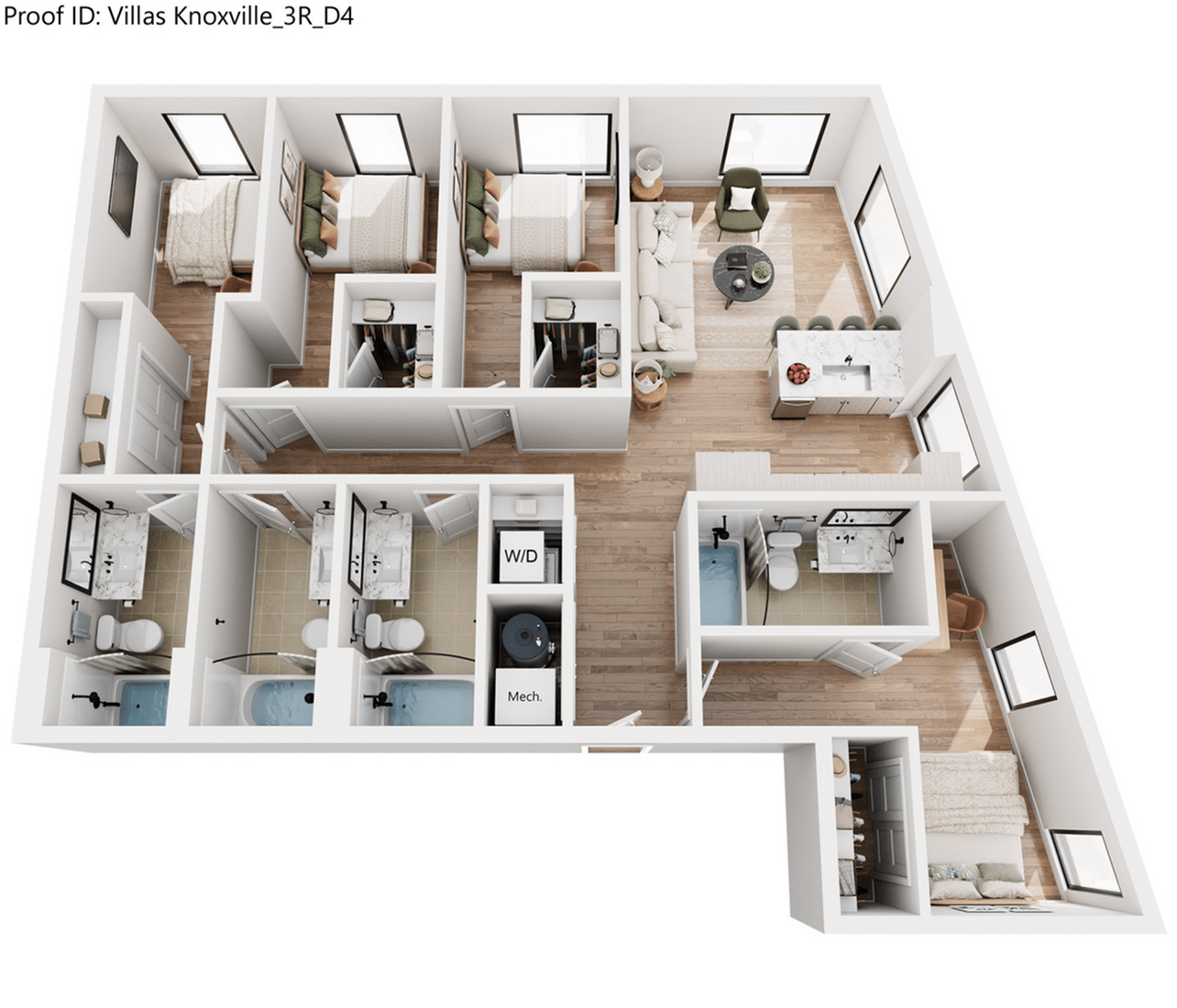  RS-D4  -  Villas Knoxville | Student Housing  - Gallery -  2