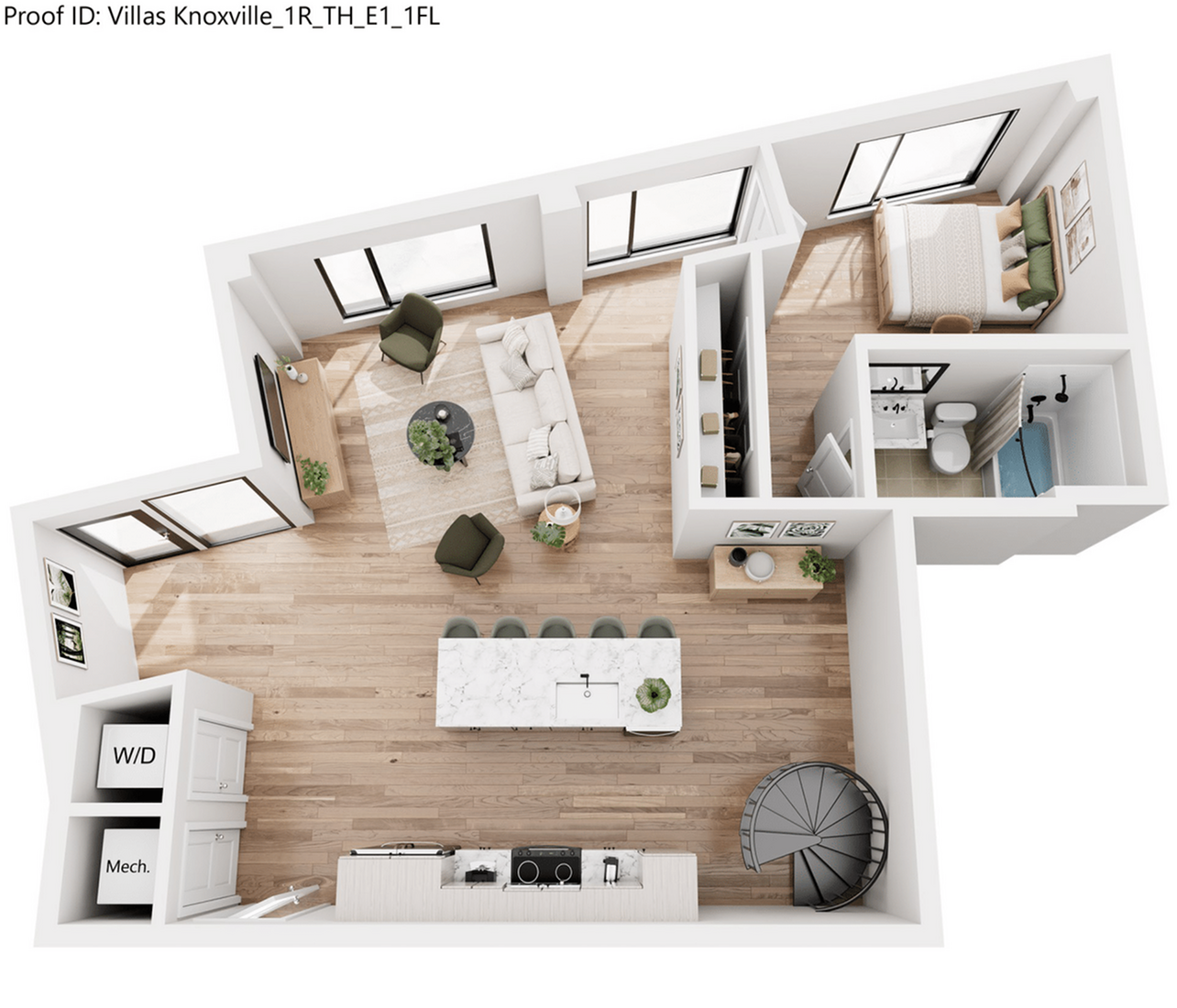  CS-TH-E1  -  Villas Knoxville | Student Housing  - Gallery -  1