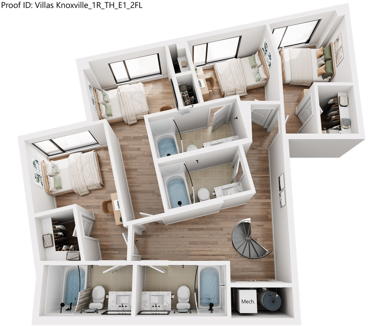  CS-TH-E1  -  Villas Knoxville | Student Housing  - Gallery -  2