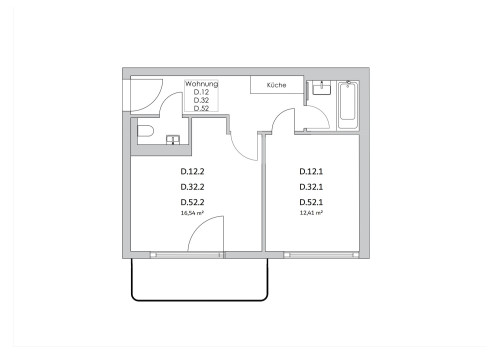 Zimmer in der Nazarethkirchstraße 51 (Aufgang D)