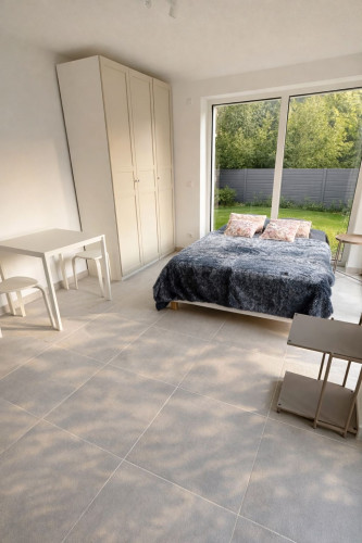 Brand-New Furnished Studio Apartment in a QNG-Certified Green Building in Kelsterbach