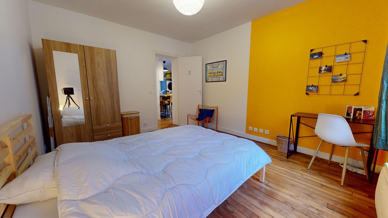 New shared apartment in Clichy near Paris - 3 bedrooms, 48m²