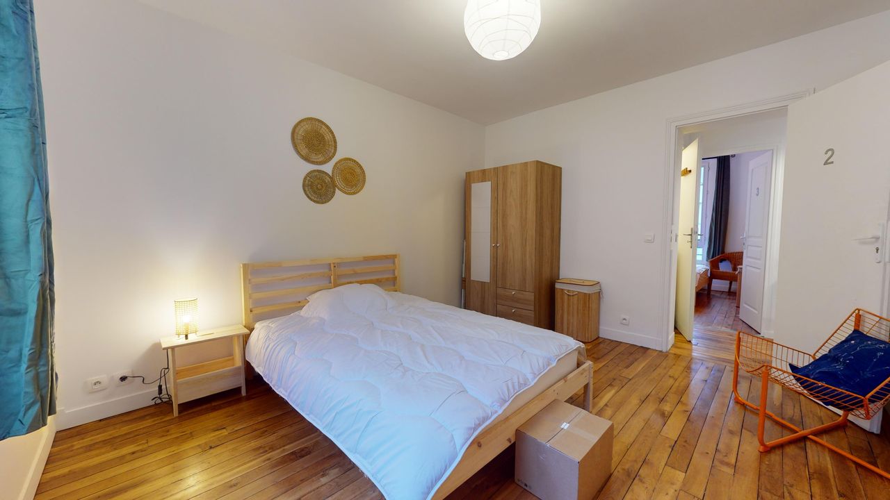 New shared apartment in Clichy near Paris - 3 bedrooms, 48m²