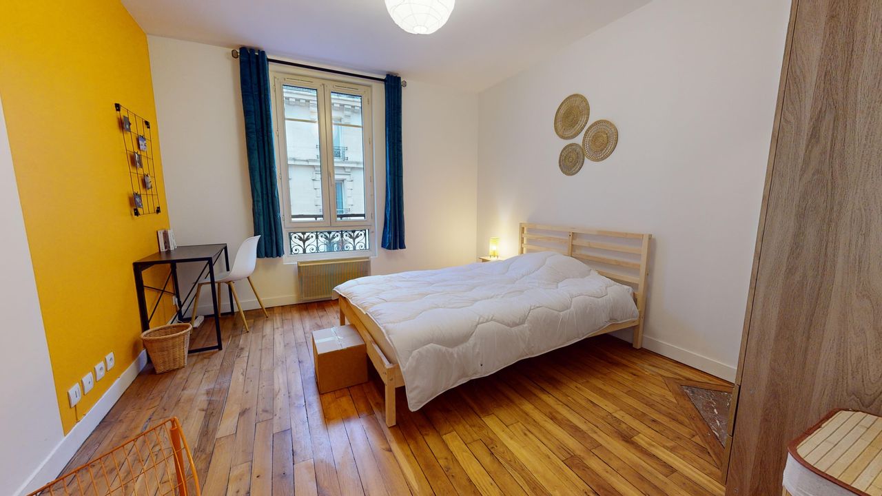 New shared apartment in Clichy near Paris - 3 bedrooms, 48m²