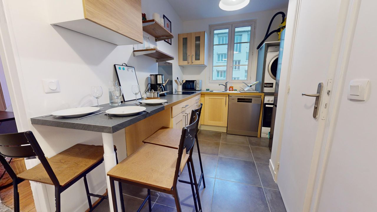 New Shared Apartment In Clichy Near Paris - 3 Bedrooms, 48m² - New shared apartment in Clichy near Paris - 3 bedrooms, 48m² - Gallery - 3