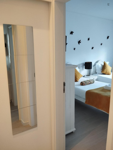 Astonishing 2 Bedroom House with a backyard close to Casais Train Station