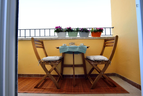 2-bedroom apartment, with outdoor area