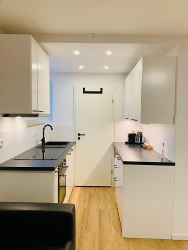 Modern 1-Bedroom Apartment with Balcony – Newly Renovated & Fully Furnished
