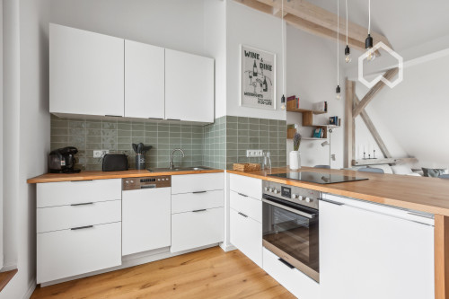 new!! 2 room terrace penthouse in Gohls-Leipzig