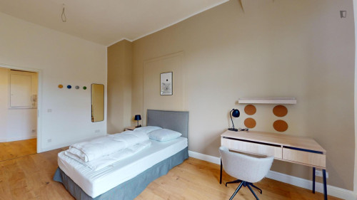 Inviting double bedroom in Friedenau