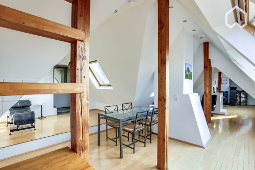 Charming loft above Cologne