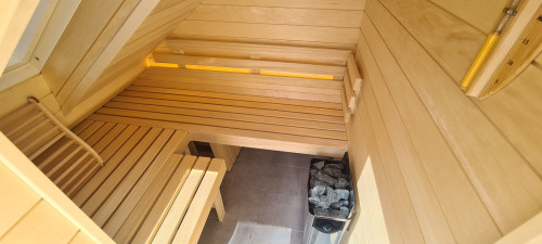 Luxurious new flat with Rooftopterrace and Sauna