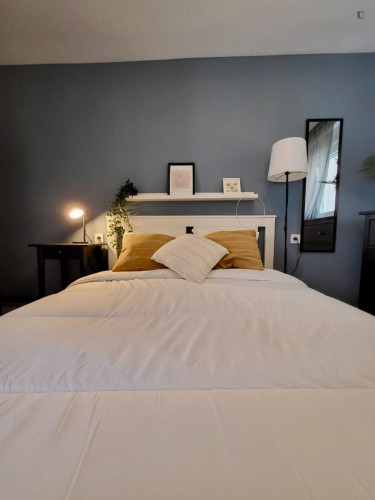 Bright single bedroom in Sant Blai