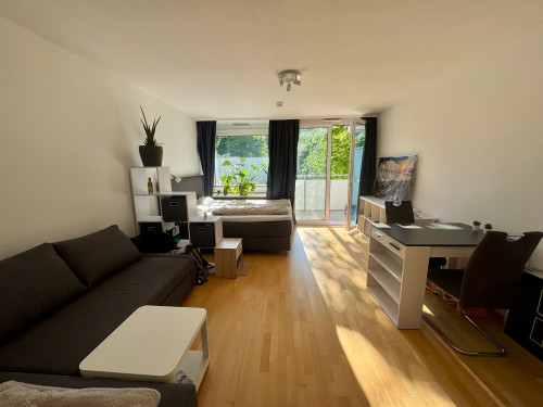 Renovated, Fully Furnished Apartment with Balcony for Mornings Sun and Parking – Available Immediately