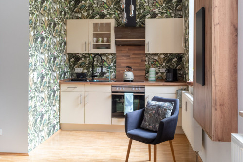 Green hideaway in the historic town center