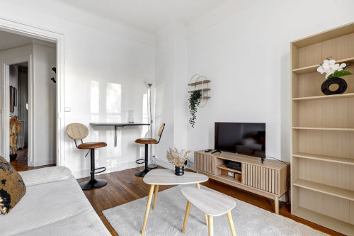 Charming Parisian Apartment 1 bedroom, 1 living room - 15th district of Paris