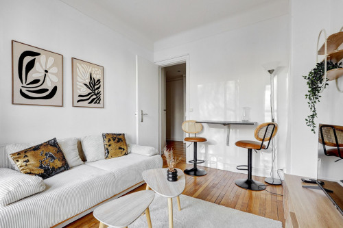 Charming Parisian Apartment 1 bedroom, 1 living room - 15th district of Paris