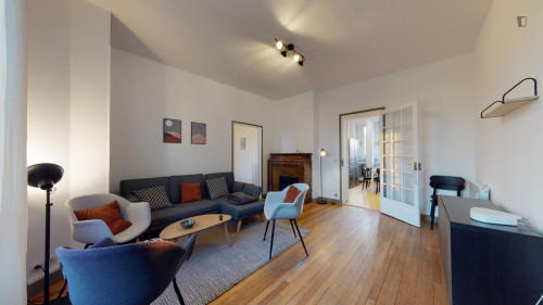 Very cool double bedroom in Vitry-sur-Seine