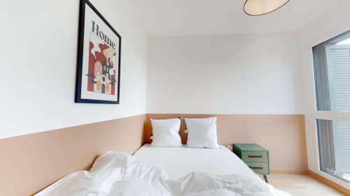 Colombes Charles de Gaulle - Private Room (3)