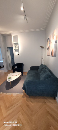 Charming, newly renovated two-bedroom flat in the heart of Saint Germain des Près, near the Seine.