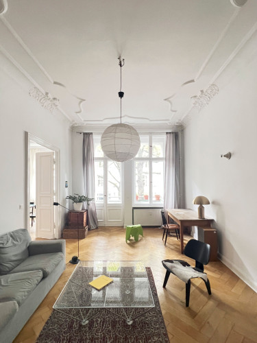 3.5-room apartment | Pariser Str. Charlottenburg-Wilmersdorf | 7-month fixed-term lease, partially furnished