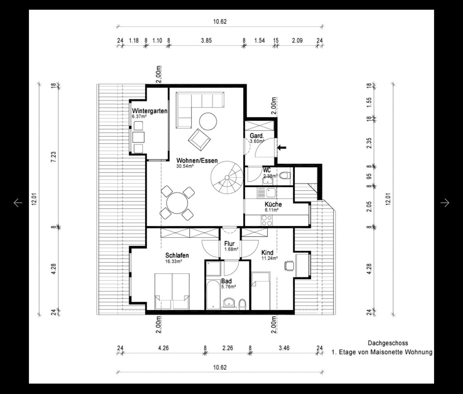 Bright & Fully Furnished Maisonette Apartment – Prime Central Location (01.03.2026 To 01.09.2026) - Bright & Fully Furnished Maisonette Apartment – Prime Central Location (01.03.2026 to 01.09.2026) - Gallery - 3