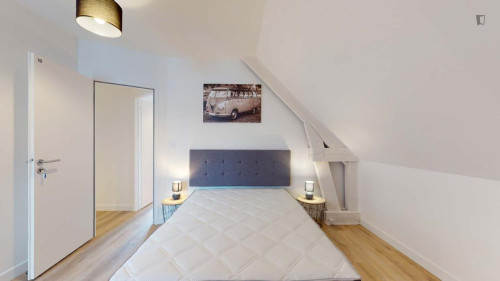 Appealing double bedroom in Nantes Nord