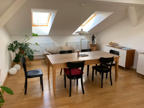 Modern, very bright and quiet attic apartment in the heart of Berlin