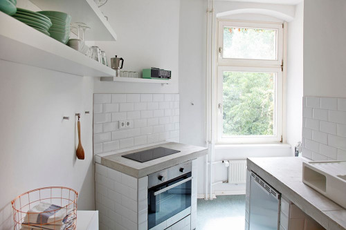 Bright, awesome fully furnished home in excellent and quiet location (Berlin Moabit), 1 bike for free