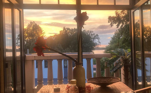 Exclusive Duplex Apartment with Private Boat Dock on Lake Schwielowsee