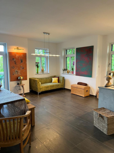 Exclusive Duplex Apartment with Private Boat Dock on Lake Schwielowsee