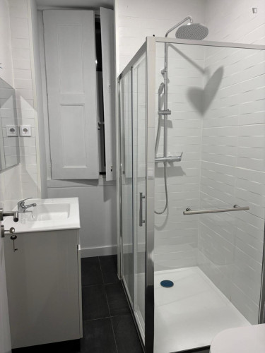 Comfy bedroom in a 7-bedroom flat