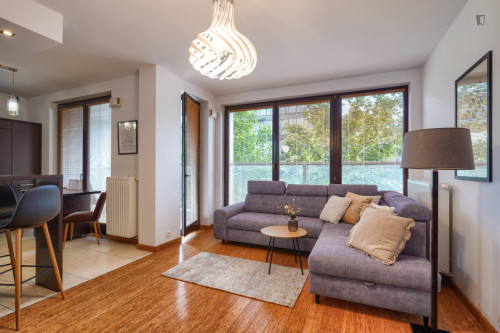 Very nice double bedroom in Służewiec