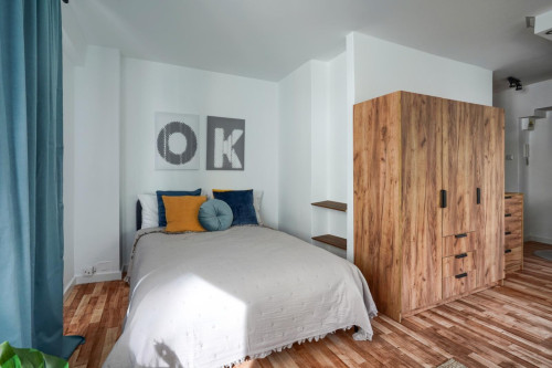 Large and colourful studio near Park Świętokrzyski