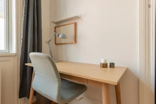 Snug double bedroom in Christianshavn