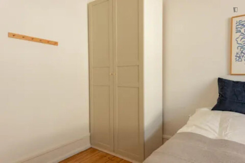 Snug double bedroom in Christianshavn