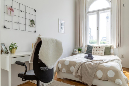 Very nice double bedroom near the centre of Budapest