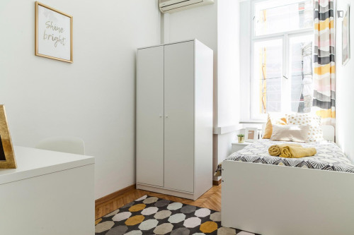 Very cool single bedroom in Lipótváros