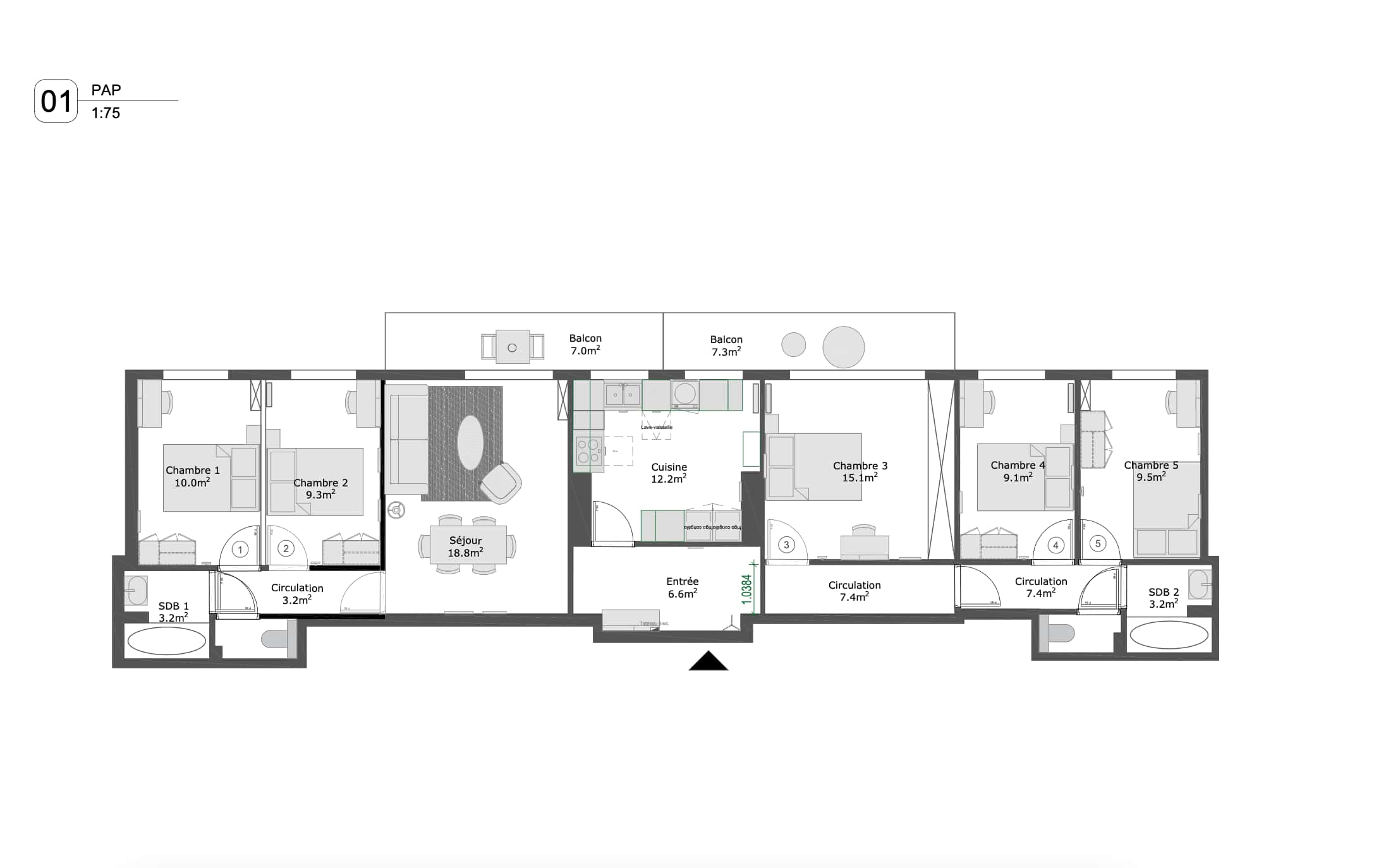 Choisy Gambetta 2 - Private Room (2) - Choisy Gambetta 2 - Private Room (2) - Gallery - 7