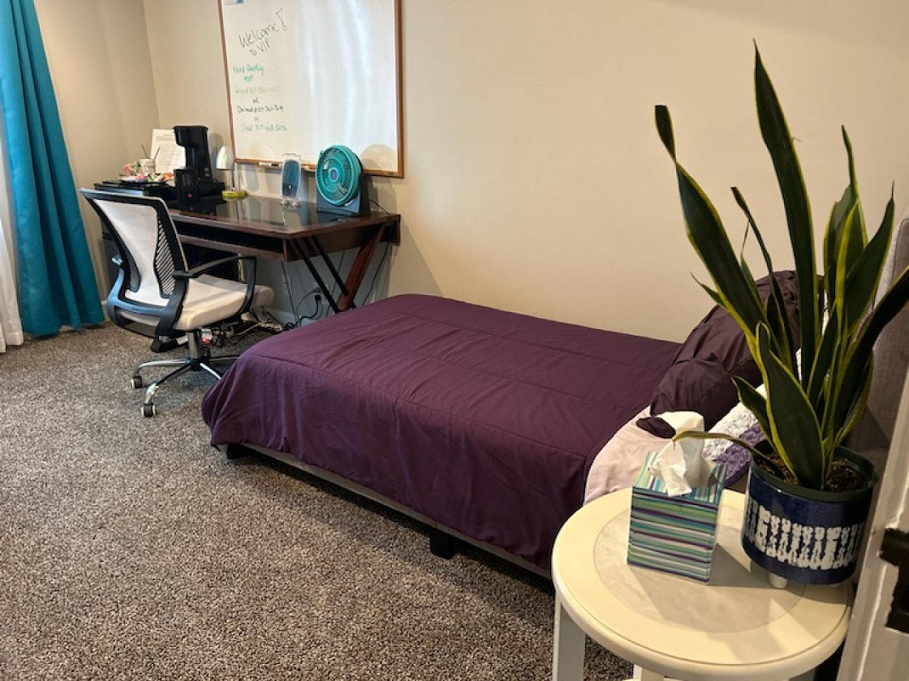 Women's Private Small Solitude Room - Charming Women-Only Coliving in Mapleton-Fall Creek Near Downtown Indy Home - Gallery - 6