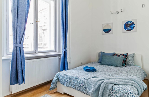 Very pleasant double bedroom near Blaha Lujza tér metro