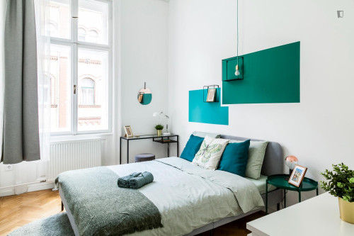 Neat double bedroom near Budapest-Keleti station