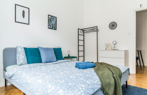 Lovely double bedroom near Budapest-Keleti station