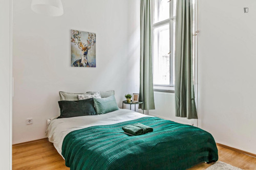 Cool double bedroom near Blaha Lujza tér metro