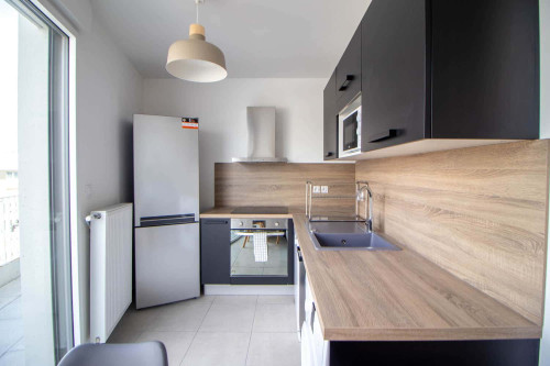 Intimate 10 m² bedroom to rent near Lyon - Gallery - 5