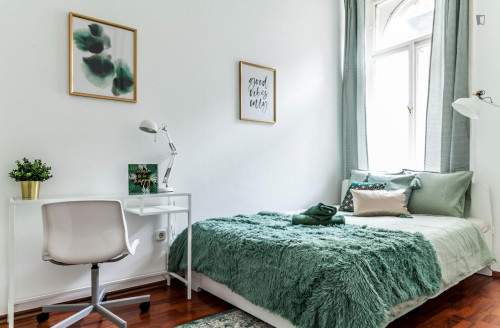 Tasteful double bedroom in Terézváros