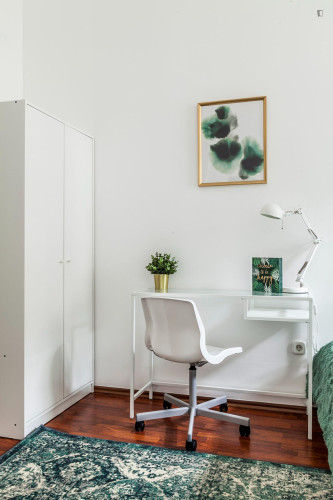 Tasteful double bedroom in Terézváros - Gallery - 16