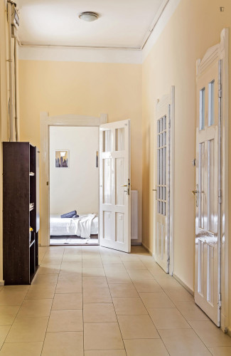 Grand double bedroom in Belső-Ferencváros - Gallery - 16